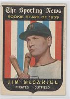 Sporting News Rookie Stars - Jim McDaniel [Good to VG‑EX]