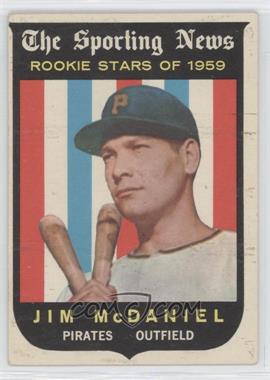 1959 Topps - [Base] #134 - Sporting News Rookie Stars - Jim McDaniel [Noted]
