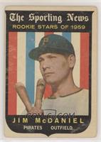 Sporting News Rookie Stars - Jim McDaniel [Poor to Fair]