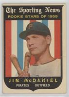 Sporting News Rookie Stars - Jim McDaniel [Poor to Fair]