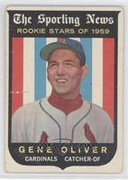 Sporting News Rookie Stars - Gene Oliver [COMC RCR Poor]