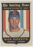 Sporting News Rookie Stars - Dick Ricketts [Good to VG‑EX]