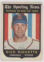 Sporting News Rookie Stars - Dick Ricketts