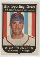 Sporting News Rookie Stars - Dick Ricketts [COMC RCR Good‑Very&…
