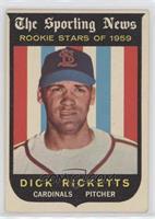 Sporting News Rookie Stars - Dick Ricketts