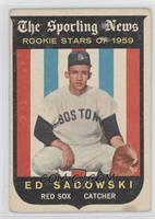 Sporting News Rookie Stars - Ed Sadowski [Good to VG‑EX]