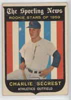 Sporting News Rookie Stars - Charlie Secrest [Good to VG‑EX]