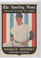 Sporting News Rookie Stars - Charlie Secrest