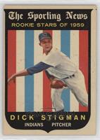 Sporting News Rookie Stars - Dick Stigman