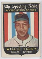 Sporting News Rookie Stars - Willie Tasby [Good to VG‑EX]