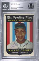 Sporting News Rookie Stars - Willie Tasby [BAS Authentic]
