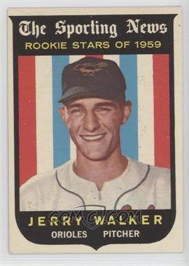 1959 Topps - [Base] #144 - Sporting News Rookie Stars - Jerry Walker [Altered]