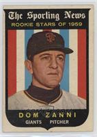 Sporting News Rookie Stars - Dom Zanni [Good to VG‑EX]