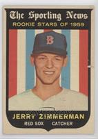 Sporting News Rookie Stars - Jerry Zimmerman [Poor to Fair]