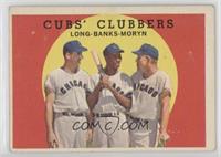 Cubs' Clubbers (Dale Long, Ernie Banks, Walt Moryn)