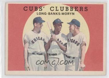 1959 Topps - [Base] #147 - Cubs' Clubbers (Dale Long, Ernie Banks, Walt Moryn)