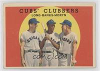 Cubs' Clubbers (Dale Long, Ernie Banks, Walt Moryn)