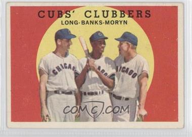 1959 Topps - [Base] #147 - Cubs' Clubbers (Dale Long, Ernie Banks, Walt Moryn)