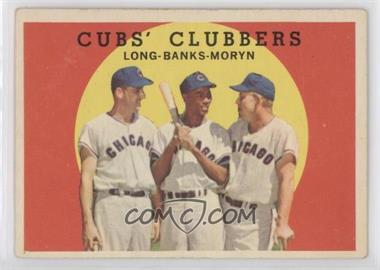 1959 Topps - [Base] #147 - Cubs' Clubbers (Dale Long, Ernie Banks, Walt Moryn)