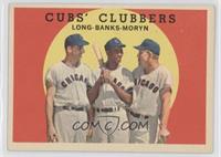 Cubs' Clubbers (Dale Long, Ernie Banks, Walt Moryn)