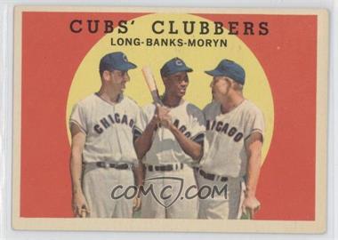 1959 Topps - [Base] #147 - Cubs' Clubbers (Dale Long, Ernie Banks, Walt Moryn)