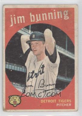 1959 Topps - [Base] #149 - Jim Bunning [Poor to Fair]