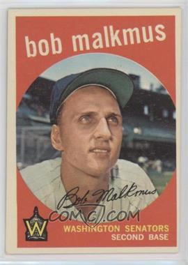 1959 Topps - [Base] #151 - Bob Malkmus
