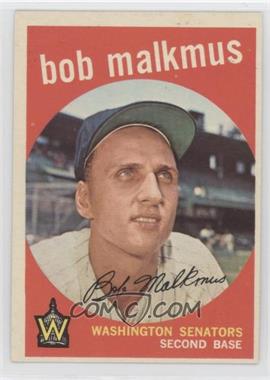 1959 Topps - [Base] #151 - Bob Malkmus