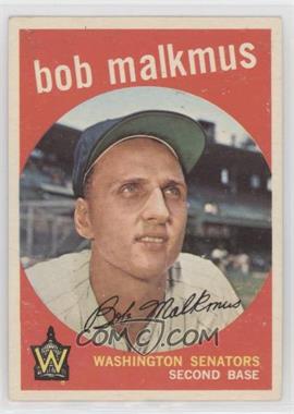 1959 Topps - [Base] #151 - Bob Malkmus