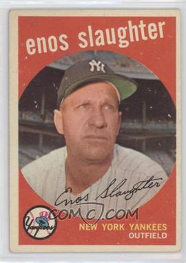 1959 Topps - [Base] #155 - Enos Slaughter