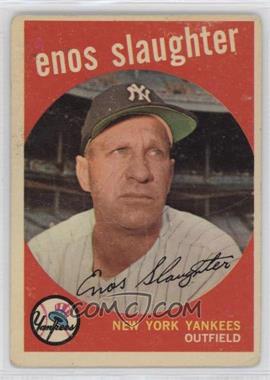 1959 Topps - [Base] #155 - Enos Slaughter