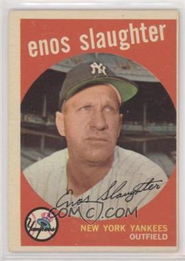 1959 Topps - [Base] #155 - Enos Slaughter