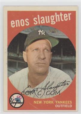 1959 Topps - [Base] #155 - Enos Slaughter