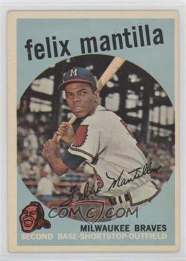 1959 Topps - [Base] #157 - Felix Mantilla