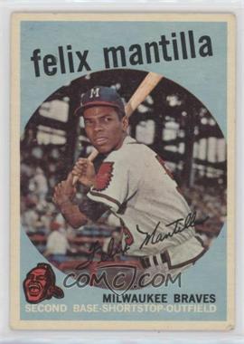 1959 Topps - [Base] #157 - Felix Mantilla