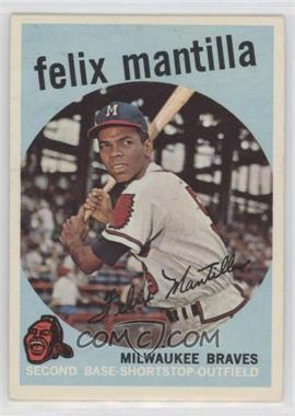 1959 Topps - [Base] #157 - Felix Mantilla