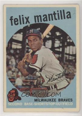 1959 Topps - [Base] #157 - Felix Mantilla