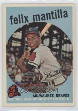 1959 Topps - [Base] #157 - Felix Mantilla