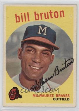 1959 Topps - [Base] #165 - Bill Bruton [Good to VG‑EX]