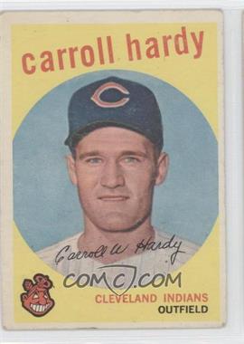1959 Topps - [Base] #168 - Carroll Hardy [Good to VG‑EX]