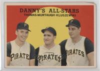 Danny's All-Stars (Frank Thomas, Danny Murtaugh, Ted Kluszewski) [Poor to&…