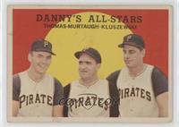 Danny's All-Stars (Frank Thomas, Danny Murtaugh, Ted Kluszewski) [Poor to&…