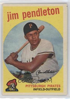 1959 Topps - [Base] #174 - Jim Pendleton