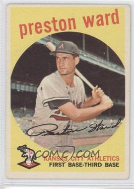 1959 Topps - [Base] #176 - Preston Ward [Good to VG‑EX]