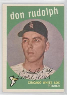 1959 Topps - [Base] #179 - Don Rudolph [Good to VG‑EX]