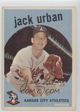1959 Topps - [Base] #18 - Jack Urban [Good to VG‑EX]