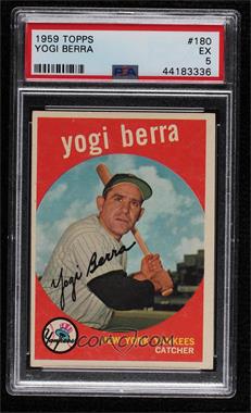 1959 Topps - [Base] #180 - Yogi Berra [PSA 5 EX]