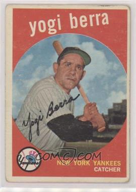 1959 Topps - [Base] #180 - Yogi Berra