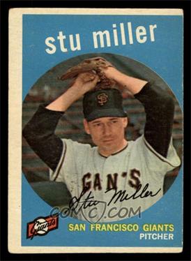 1959 Topps - [Base] #183 - Stu Miller [VG]