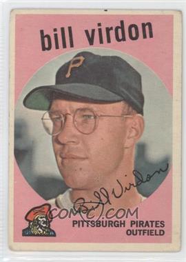 1959 Topps - [Base] #190 - Bill Virdon [COMC RCR Poor]
